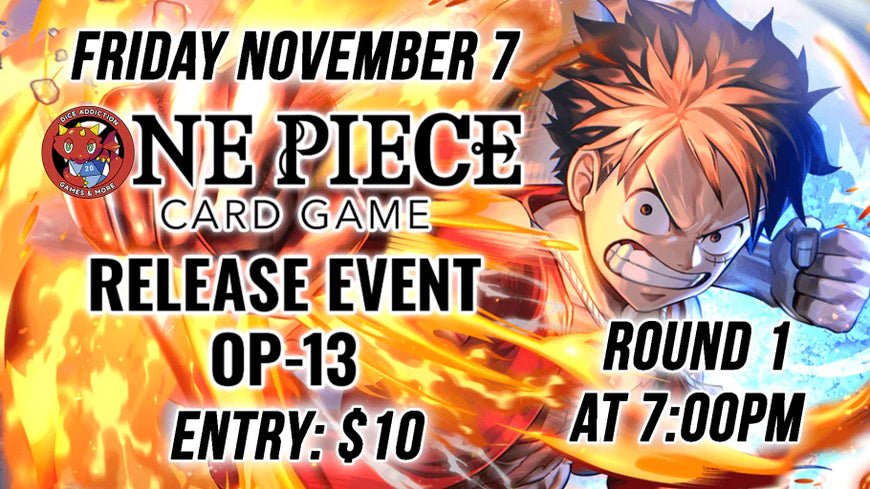 Dice Addiction's ONE PIECE CARD GAME – 3rd Anniversary Event
