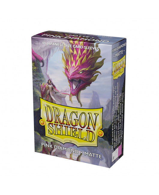 Dragon Shields Japanese: (60) Matte Pink Diamond