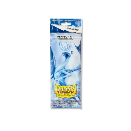 Dragon Shields Perfect Fit Sealable: (100) Clear