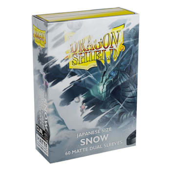 Dragon Shield Japanese: (60) Double Matte Snow