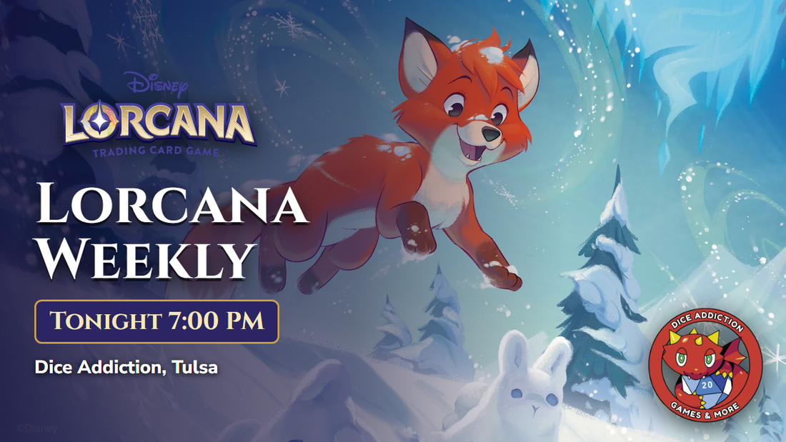 Monday Night Lorcana at Dice Addiction