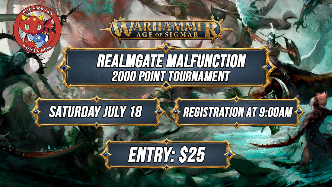 Dice Addiction's Warhammer Age of Sigmar 2000 Point Event!