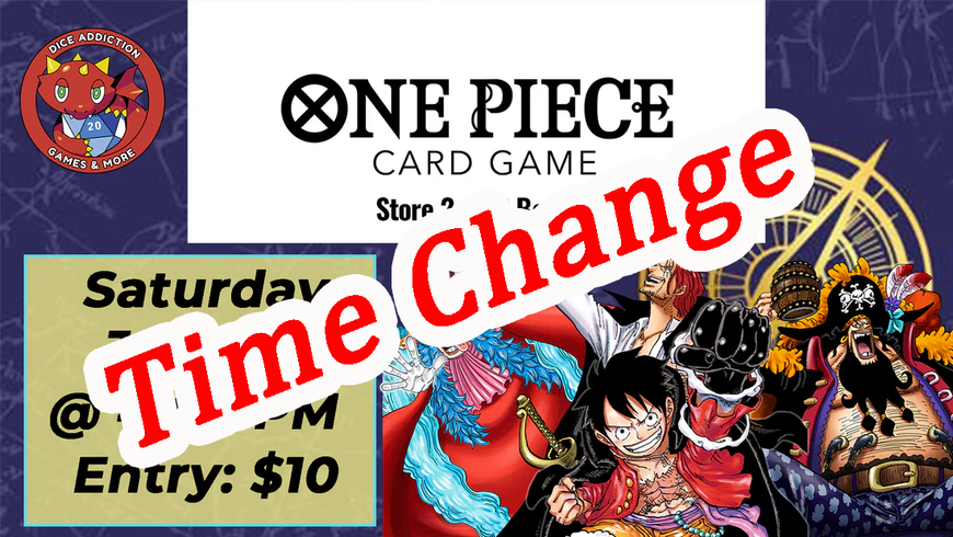 ONE PIECE 2-ON-2 STORE BATTLE AT DICE ADDICTION