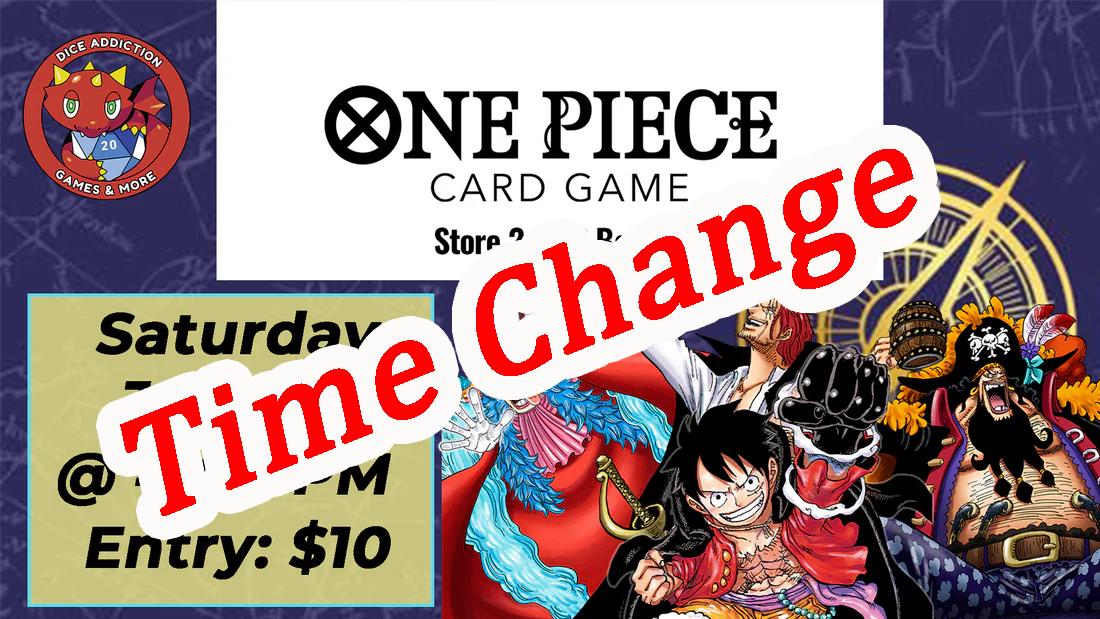 ONE PIECE 2-ON-2 STORE BATTLE AT DICE ADDICTION