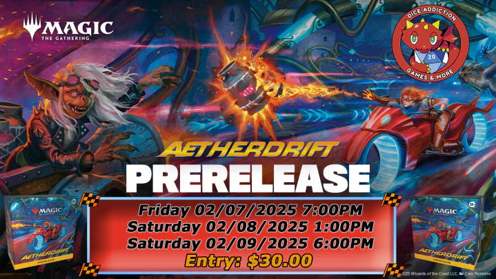 Play Aetherdrift First at Dice Addiction