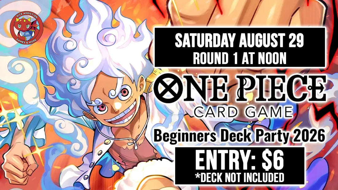 Dice Addiction's One Piece Beginner Deck Party