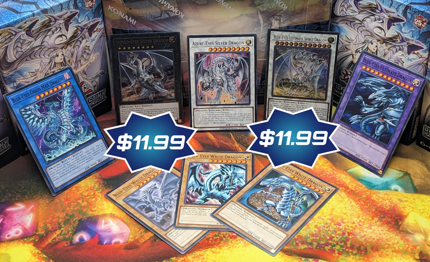 BLUE EYES WHITE DRAGON STURCTURE DECKS ARE IN STOCK AT DICE ADDICTION!