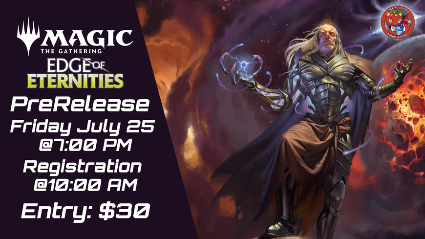 The Edge of Eternities comes to Dice Addiction!