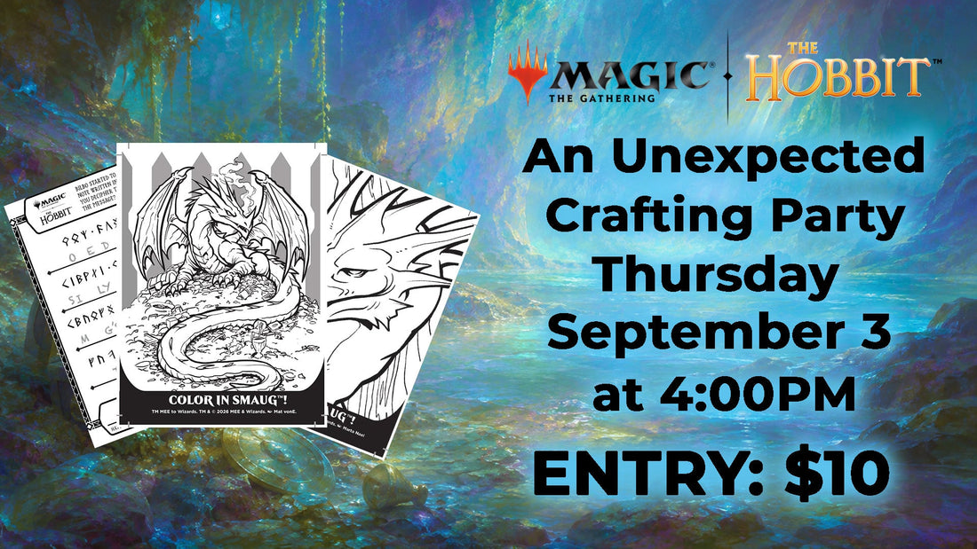 Magic Presents: An Unexpected Crafting Party at Dice Addiction!