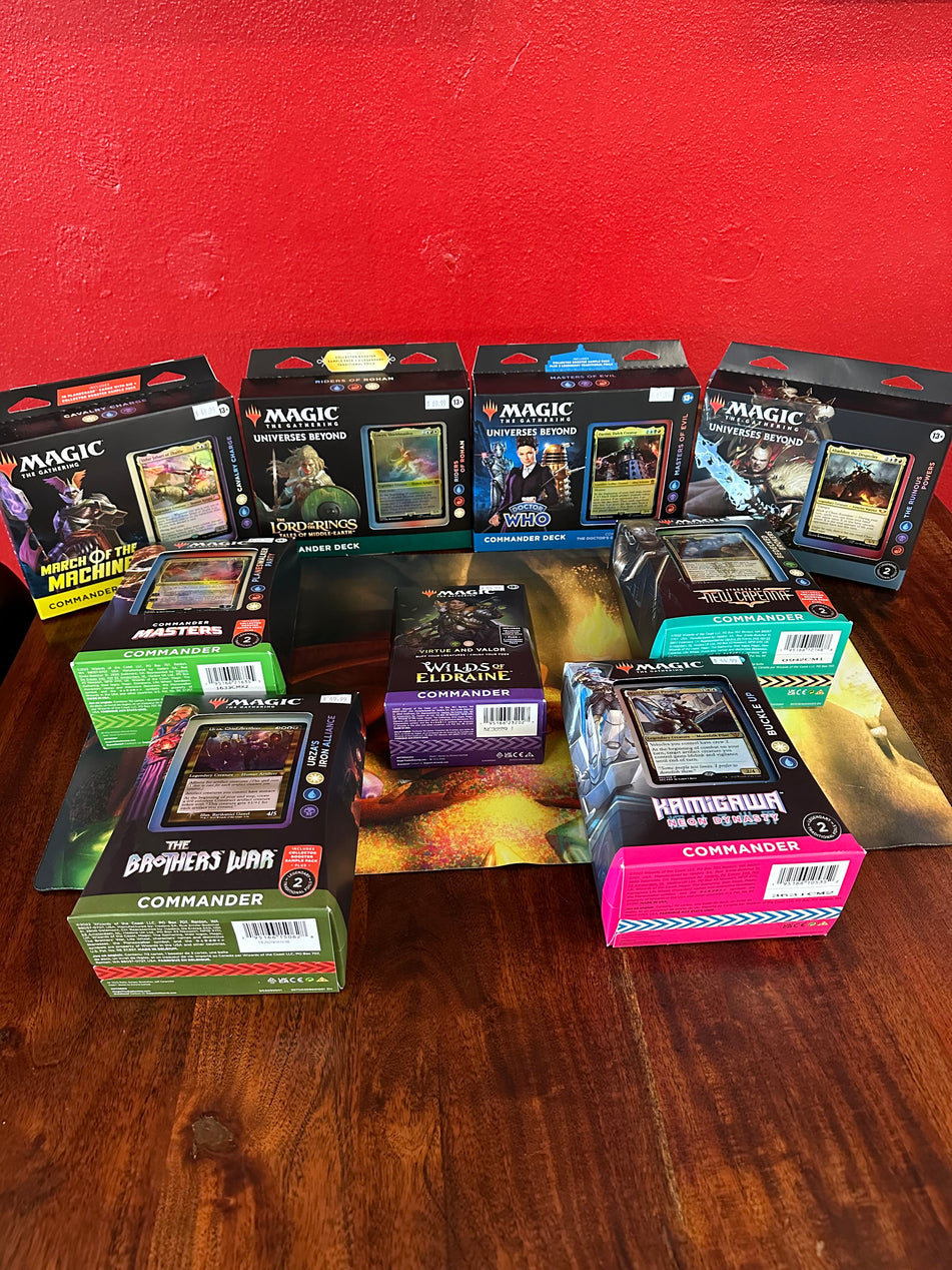 Cast Your Commander at Dice Addiction!