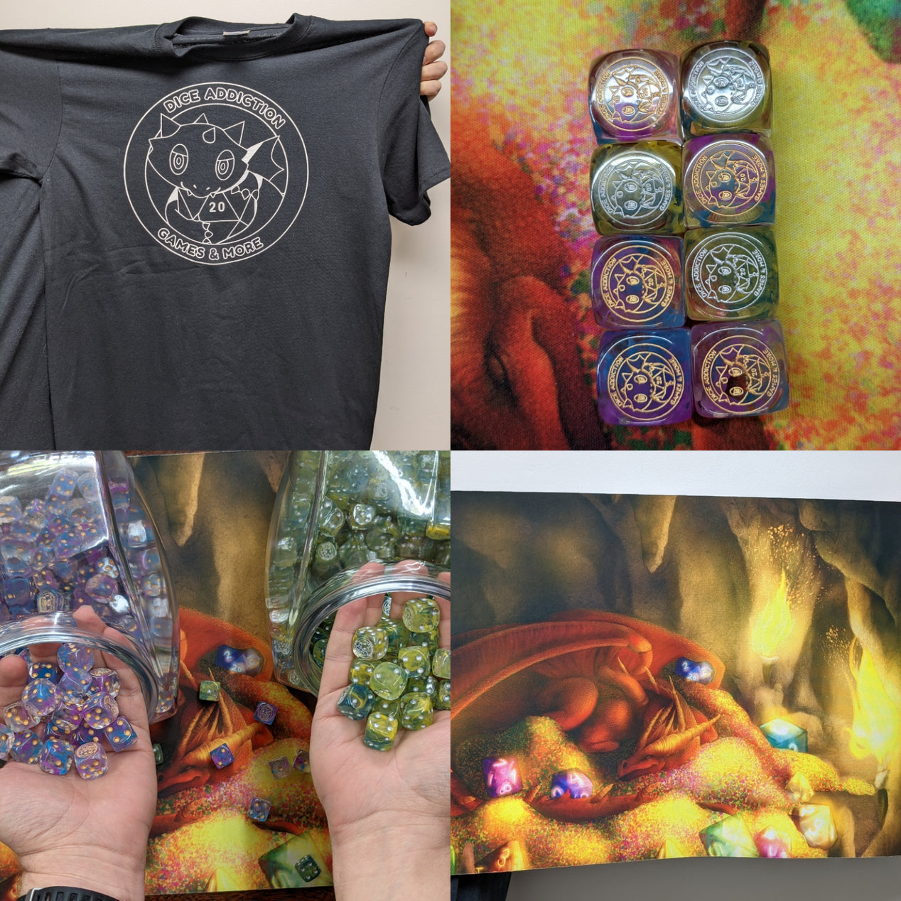 Dice Addiction Merch!