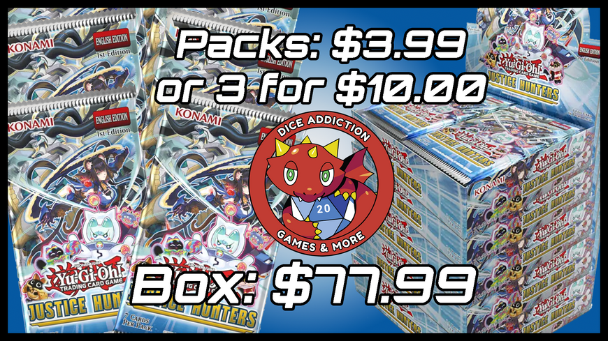 DICE ADDICTION HAS JUSTICE HUNTERS FOR SALE!