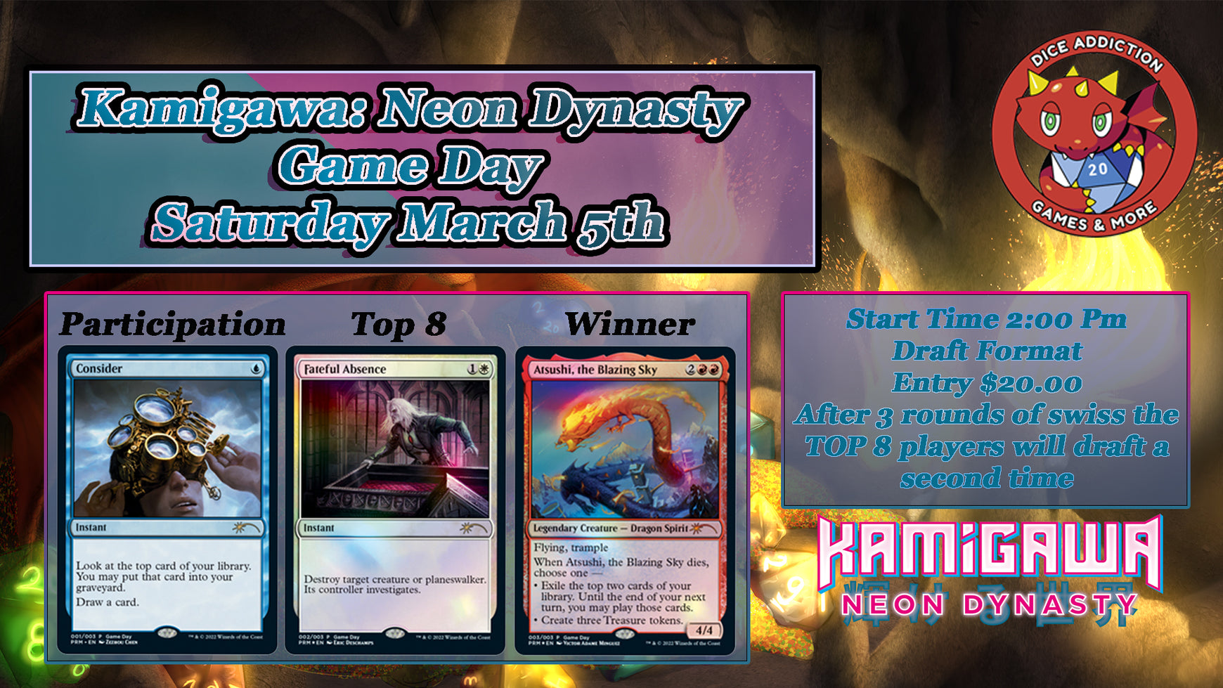 Magic The Gathering: Game Day Booster Draft