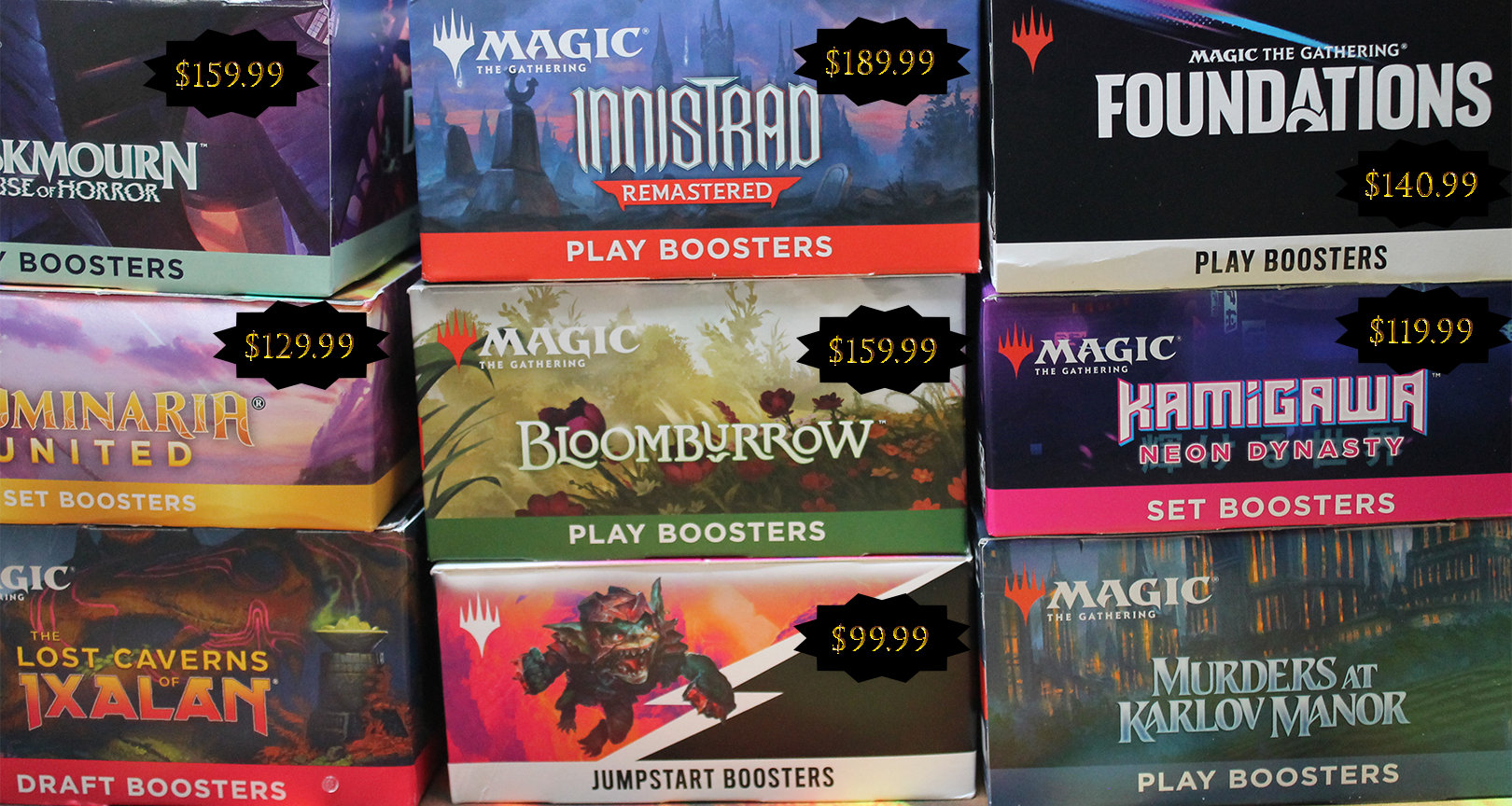 MAGIC IS BACK IN STOCK AT DICE ADDICTION