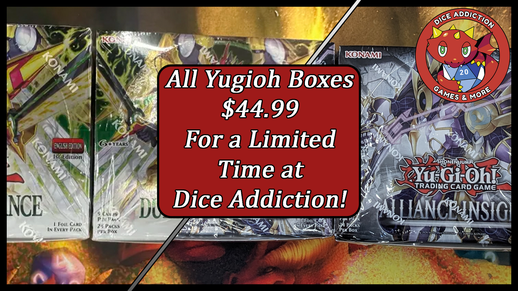 SPECIAL YU-GI-OH SALE!