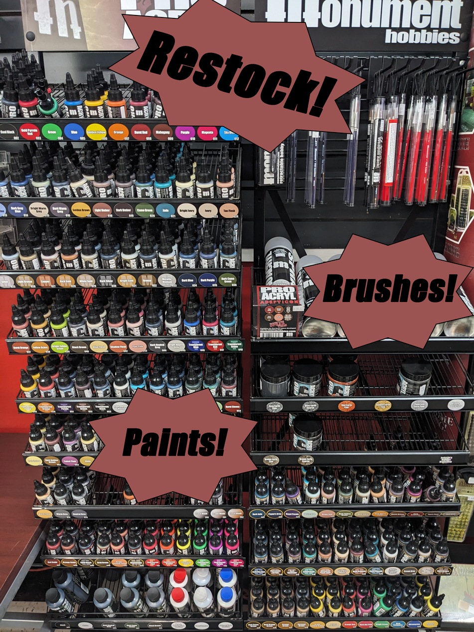 MORE PAINTS AND BRUSHES AT DICE ADDICTION!