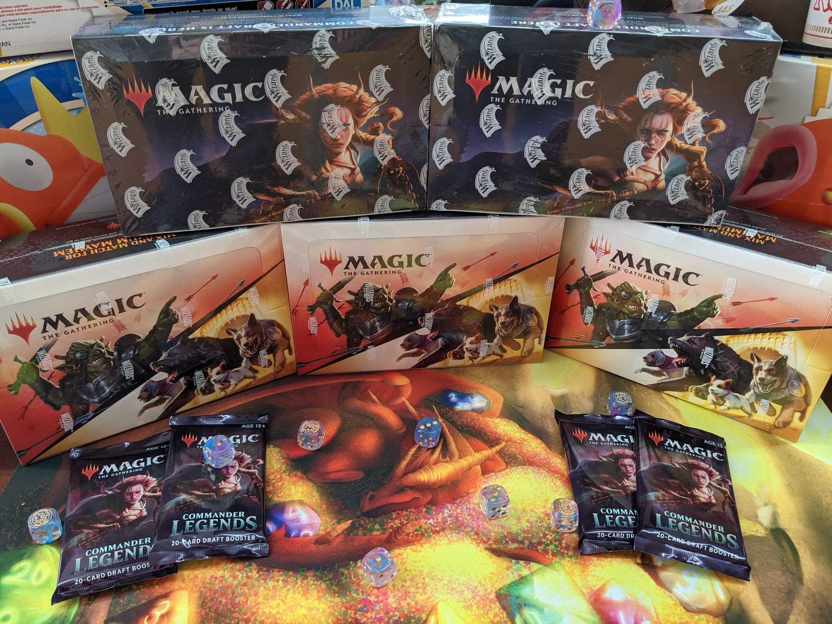 Commander Legends and Jumpstart Restock at Dice Addiction