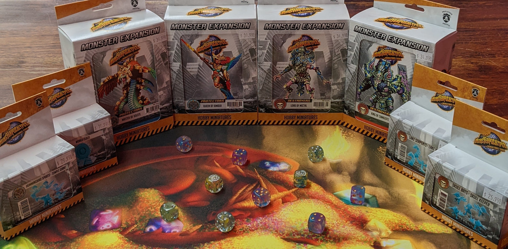 Monsterpocalypse Restock at Dice Addiction