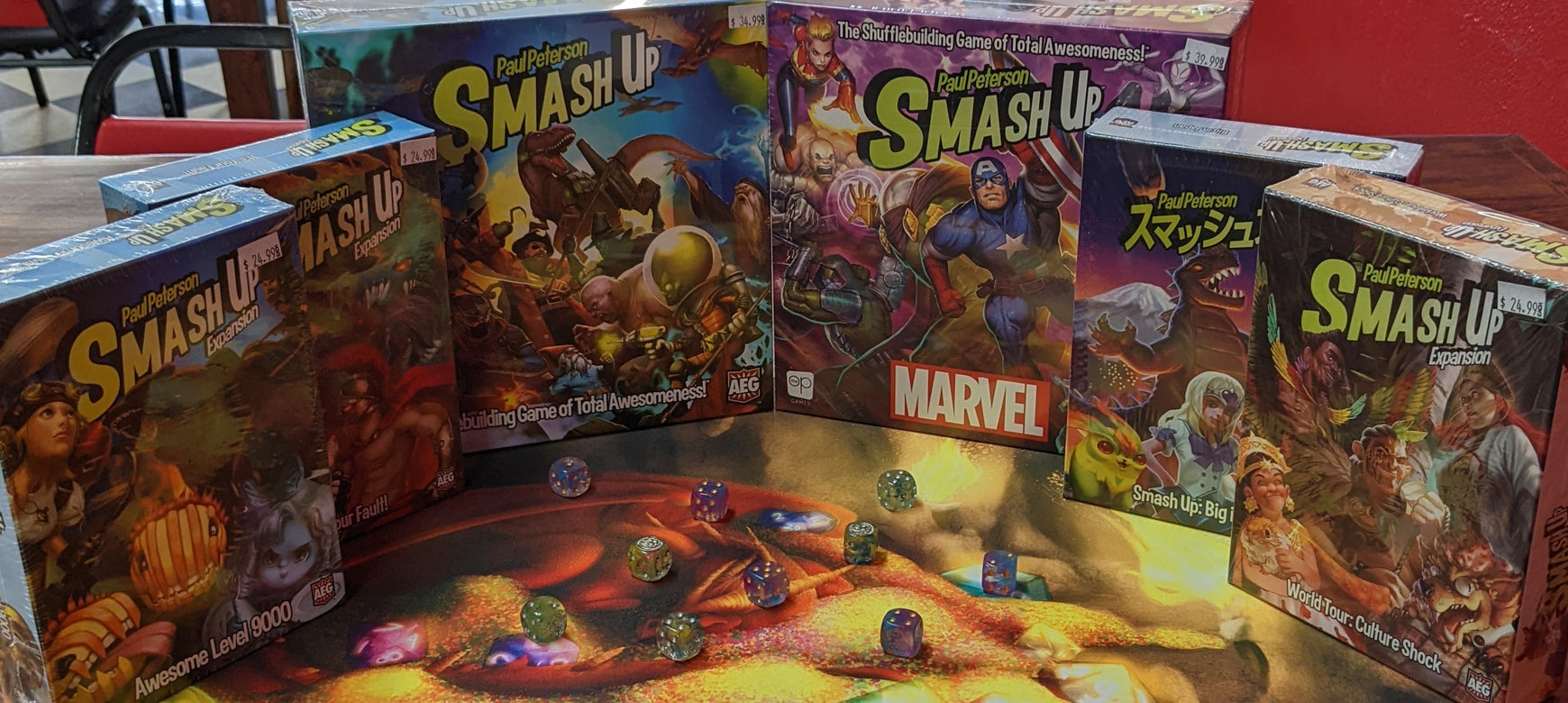 Smash Up in stock at Dice Addiction!