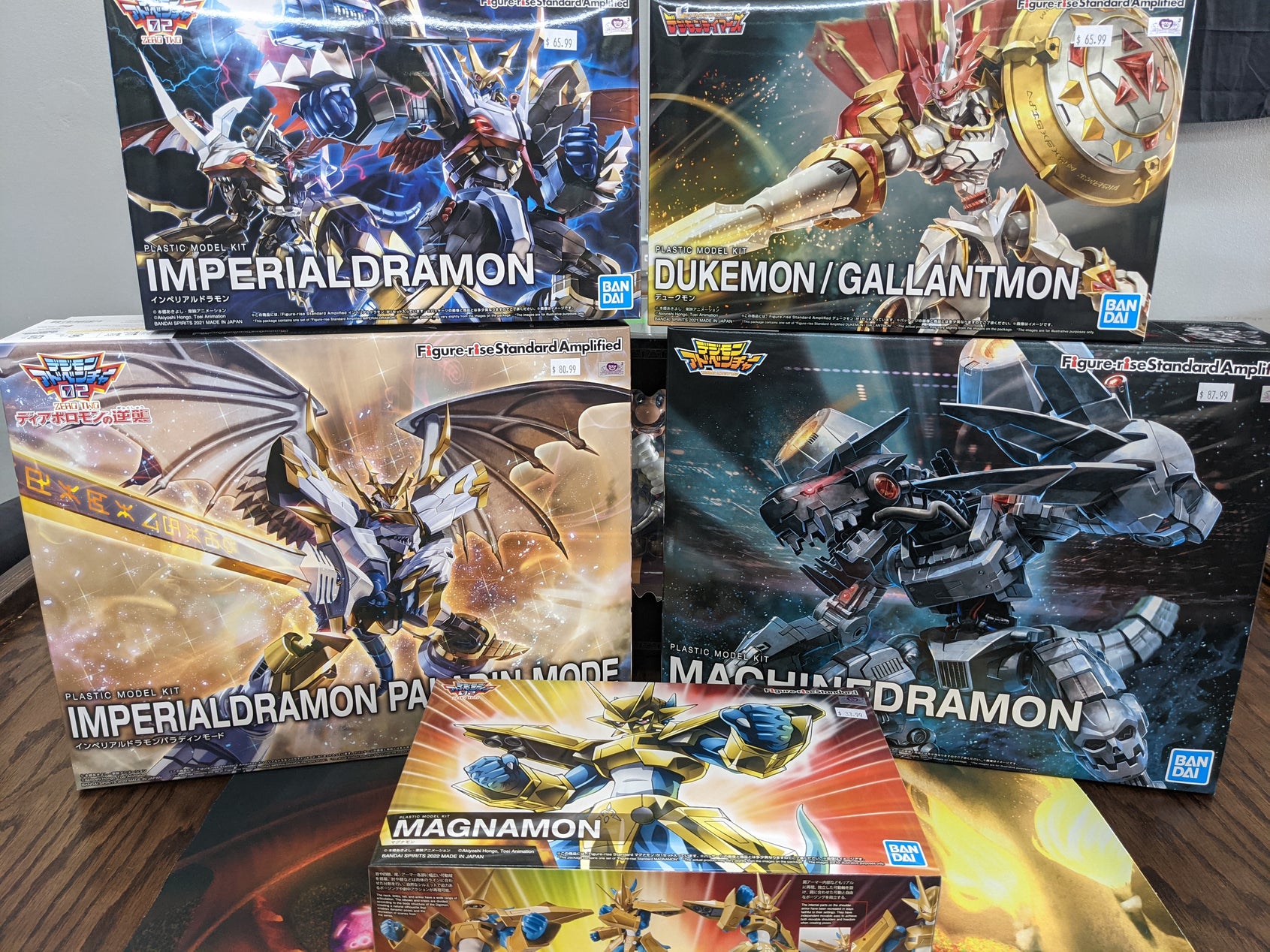 Digimon Model Kits!