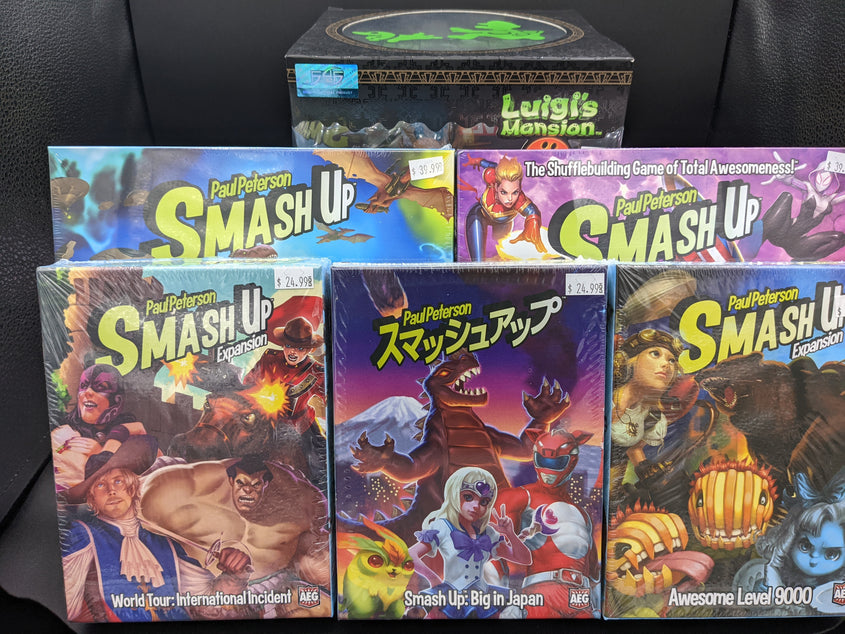 Smash-Up Shufflebuilding Game