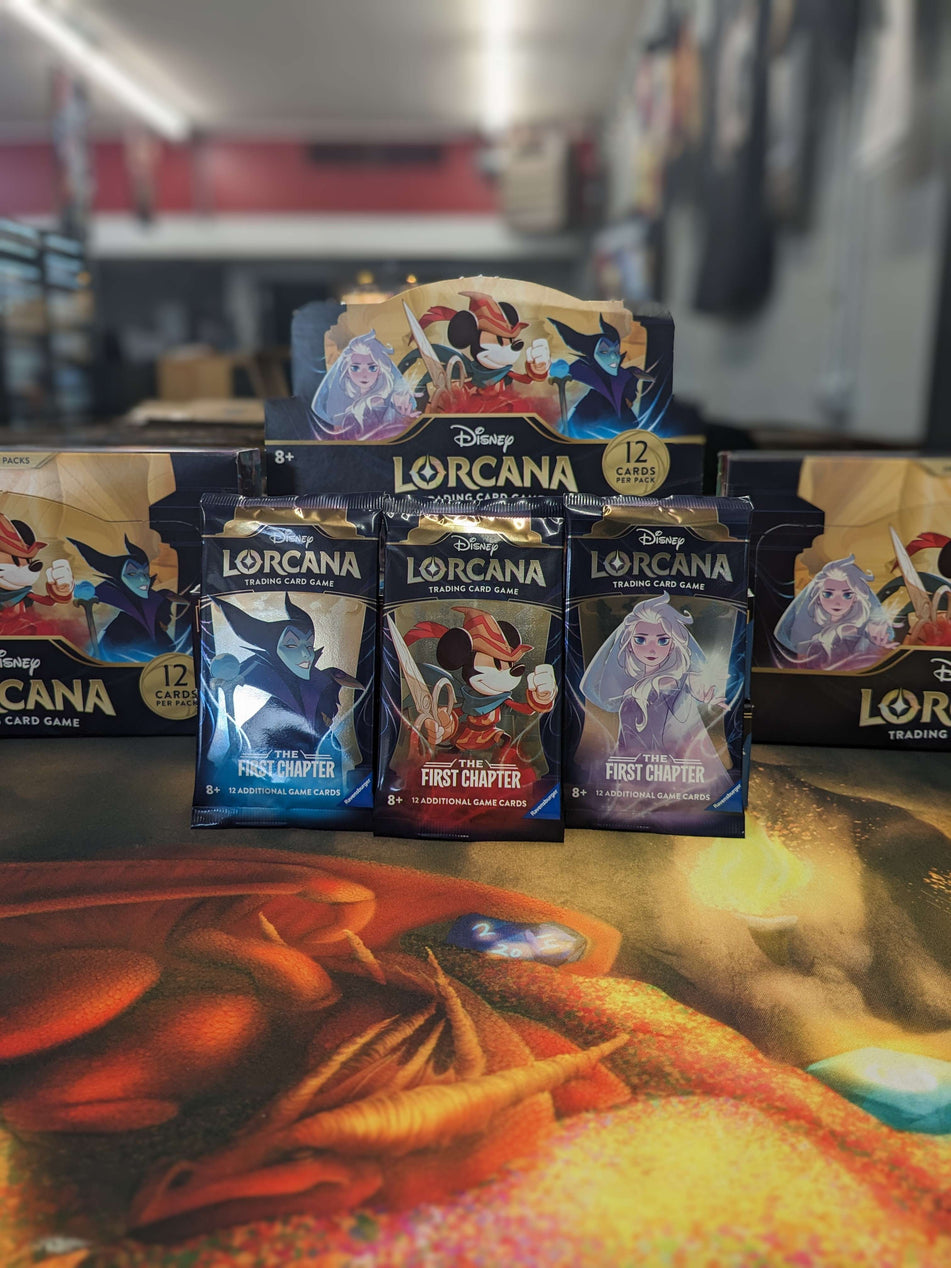Lorcana Restock Appears at Dice Addiction!