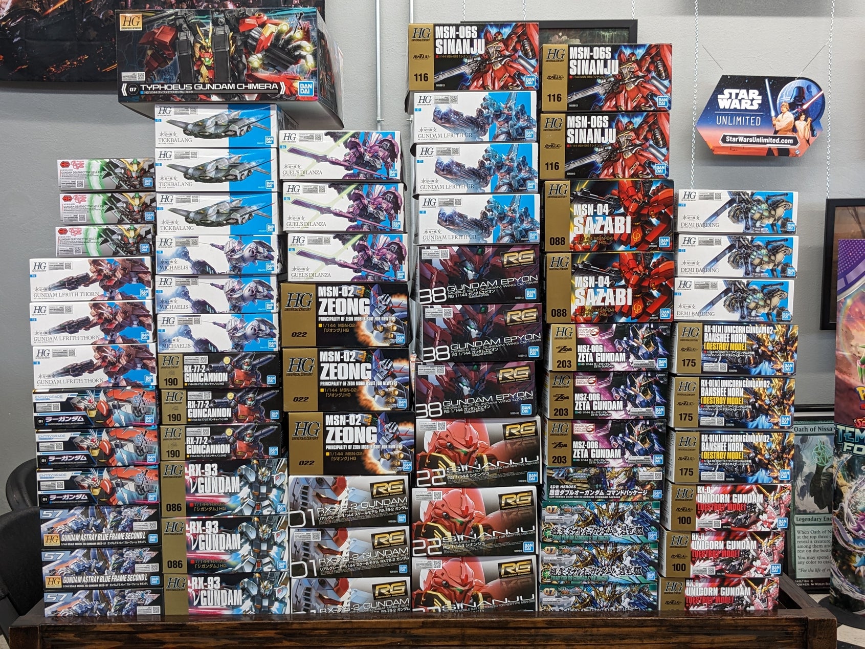 Model Kit Restock at Dice Addiction