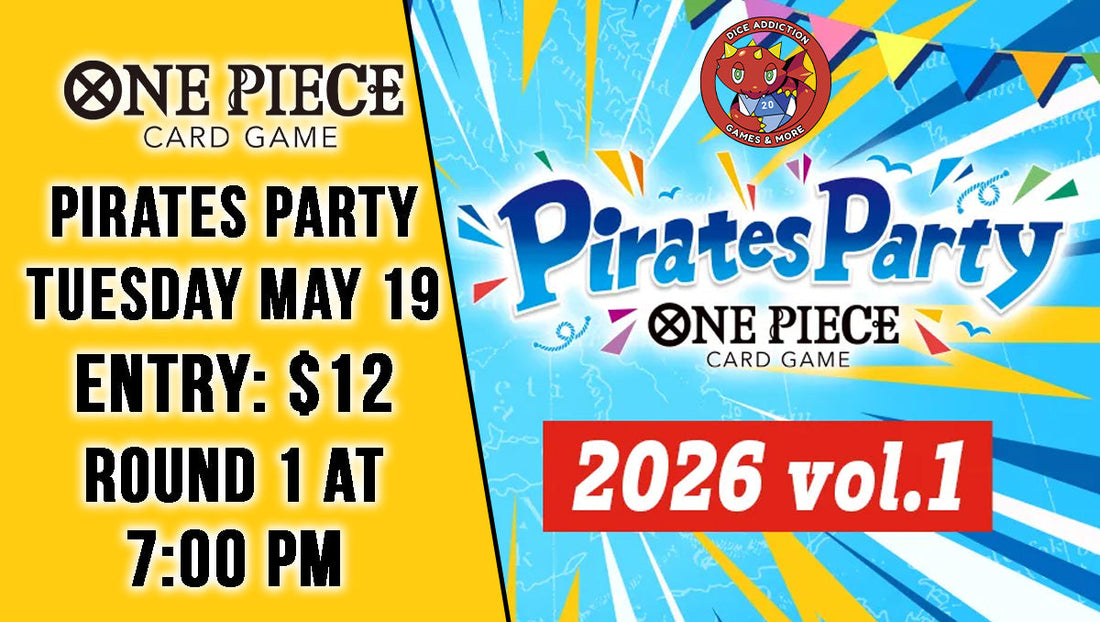 ONE PIECE CARD GAME Pirates' Party 2026 Vol.1 at Dice Addiction