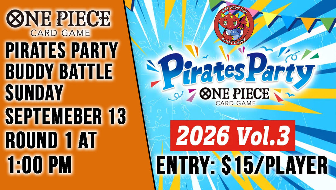 One Piece Pirates Party: Buddy Battle Edition at Dice Addiction!