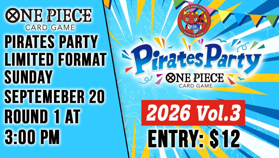 Dice Addiction's One Piece Pirates Party: Limited Deck Battle
