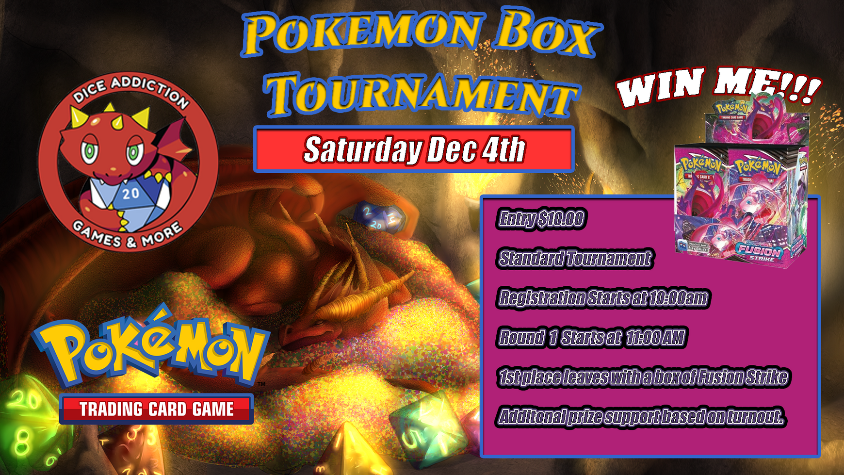Pokemon Win-a-Box Fusion Strike