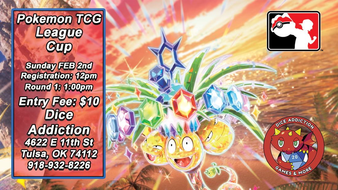 Pokémon TCG League Cup at Dice Addiction