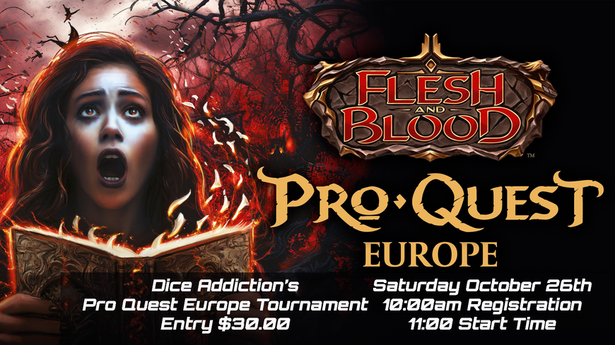 Pro Quest: Europe at Dice Addiction