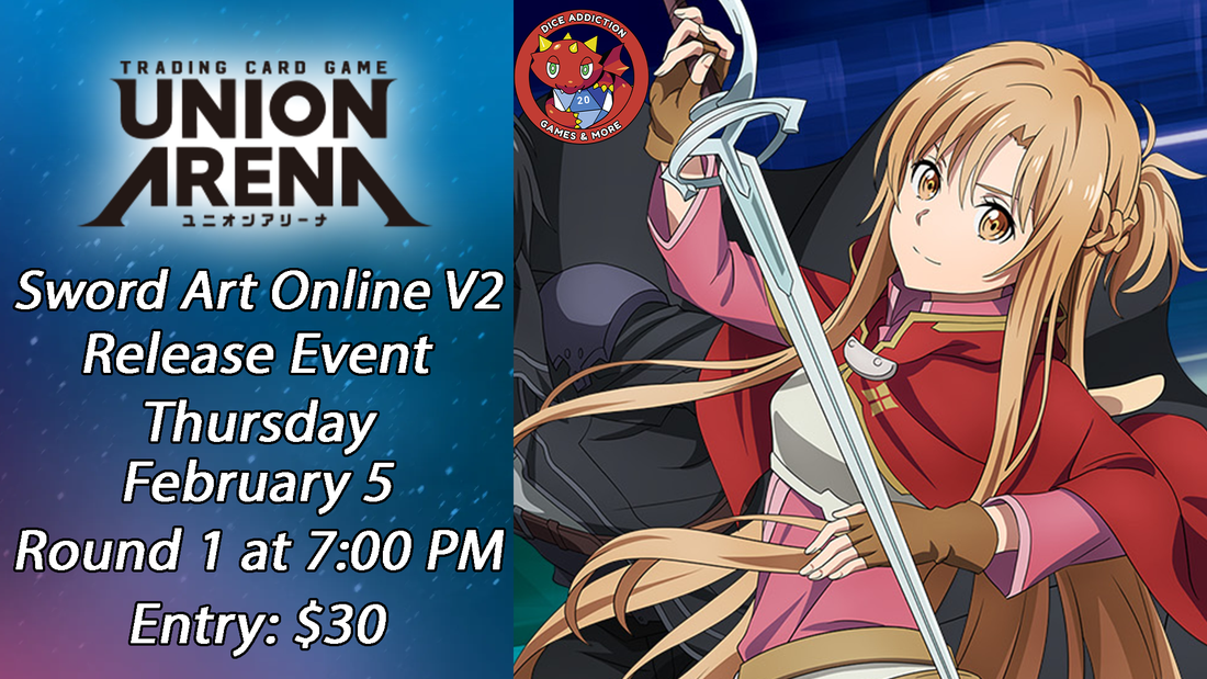 Union Arena: Sword Art Online Release Event at Dice Addiction