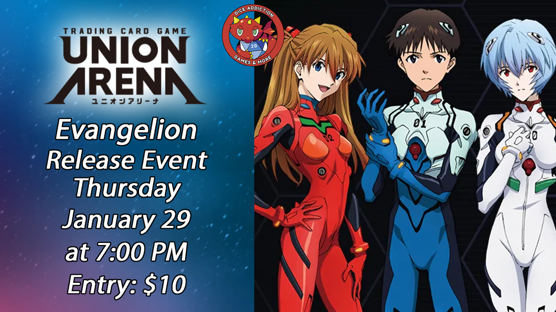 Union Arena Evangelion Release Event at Dice Addiction
