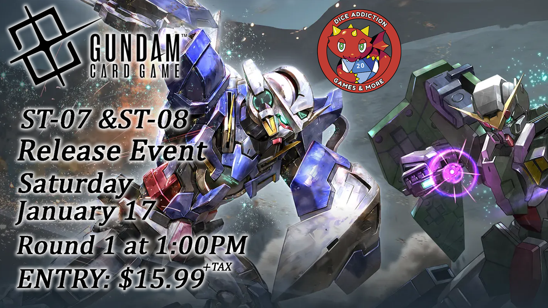 Gundam ST07 & ST08 Release Event at Dcie Addiction!