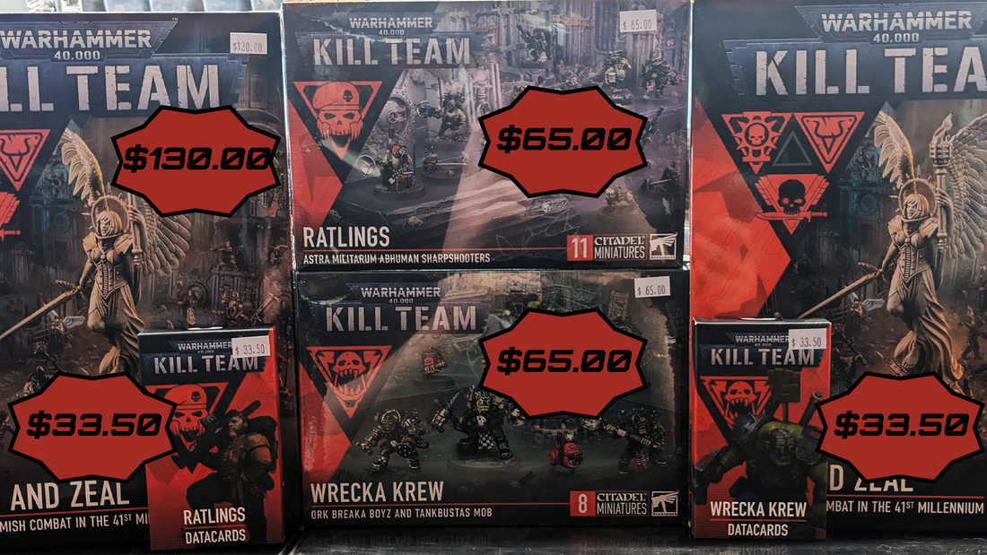 DICE ADDICTION HAS THE LATESTS KILL TEAM FOR WARHAMMER!