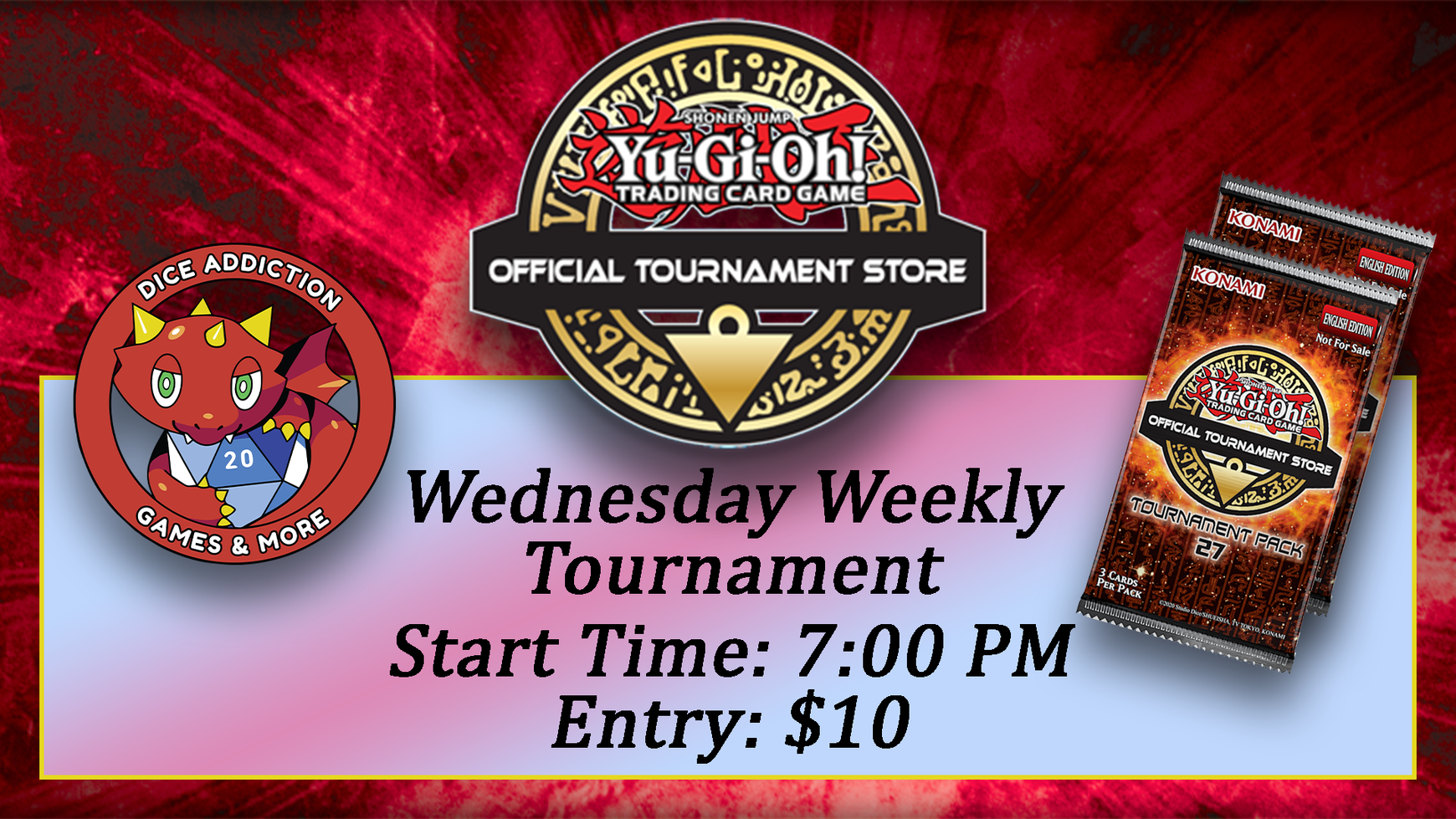 Wednesday Night Yu-Gi-Oh! at Dice Addiction!