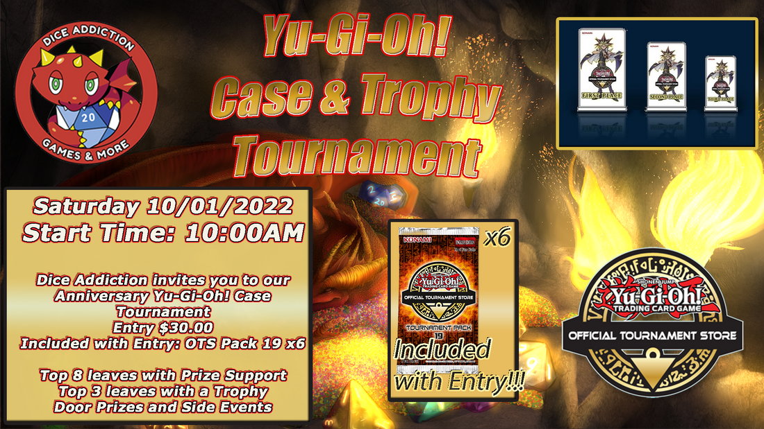 Yu-Gi-Oh!: Week 6 of Dice Addiction's 9th Anniversary Celebration Event Start Tomorrow!