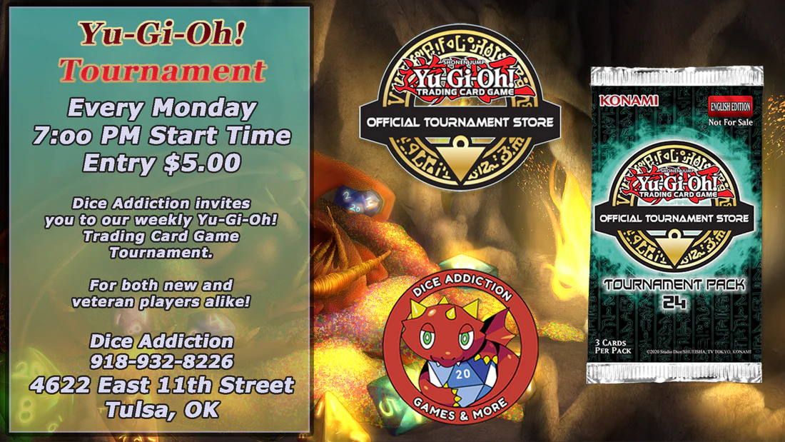 Monday night Yu-Gi-Oh! at Dice Addiction