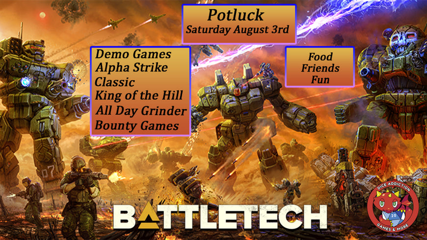 Dice Addiction's Battletech Potluck