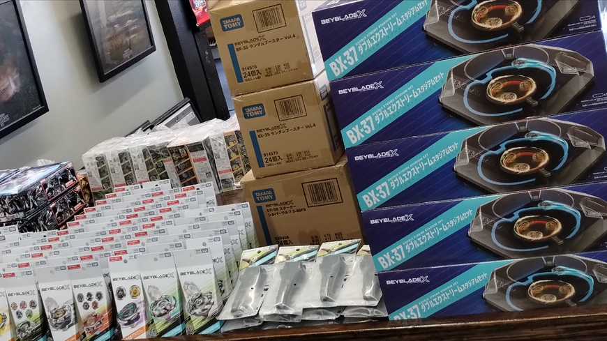 Massive Beyblade Restock at Dice Addiction