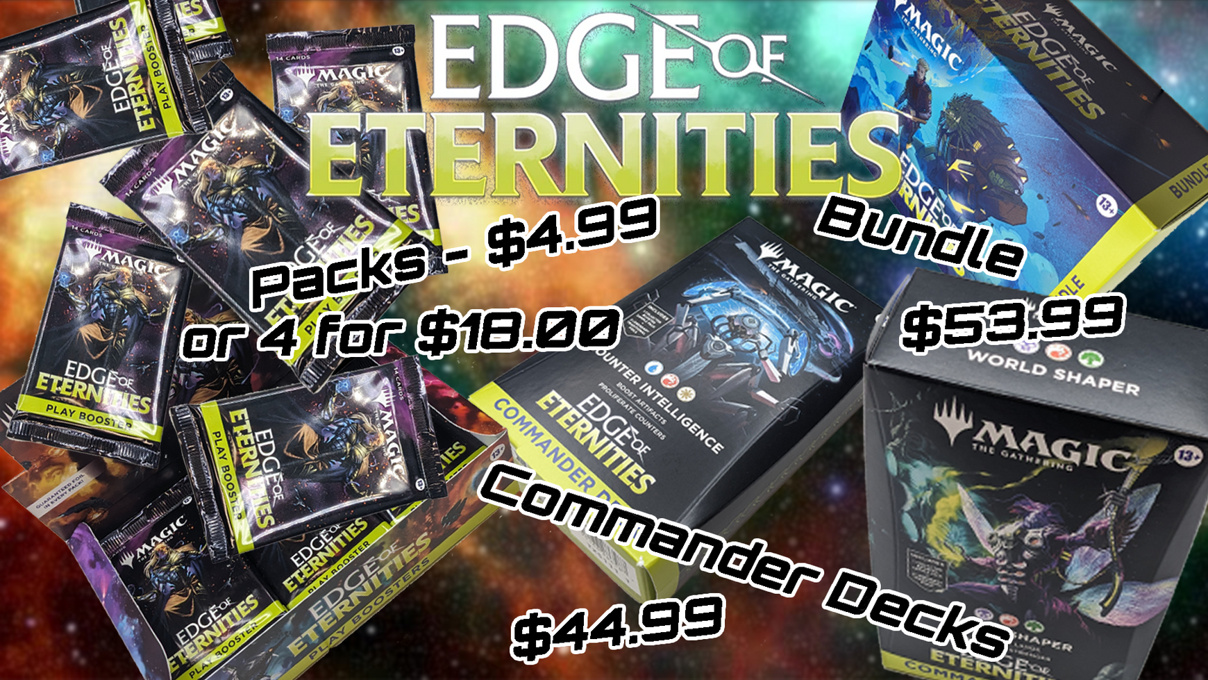 Dice Addiction has the new Edge of Eternities in store now!