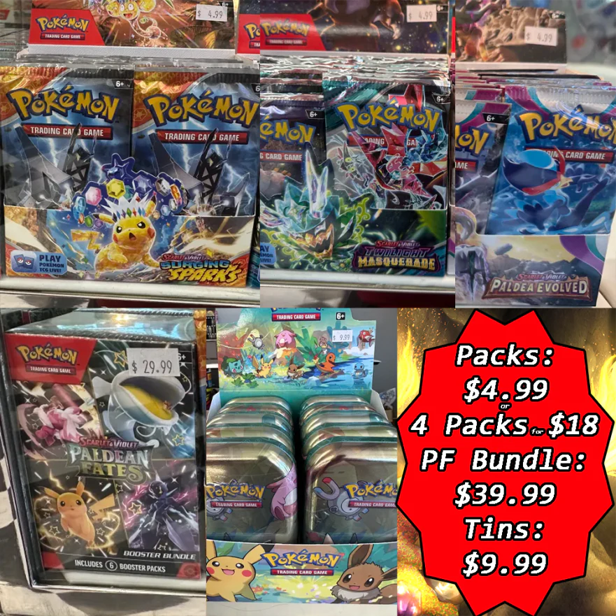 DICE ADDICTION HAS LIMITED POKEMON IN STOCK!