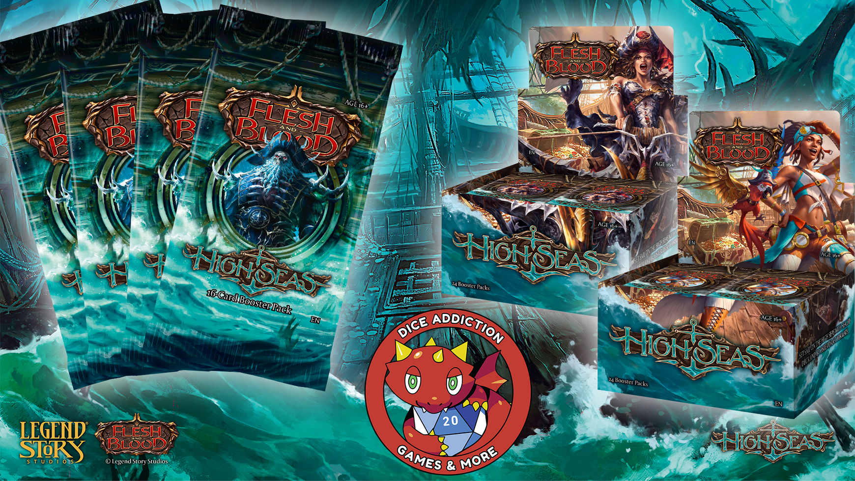 Dice Addiction will be selling FAB High Seas on June 6th!