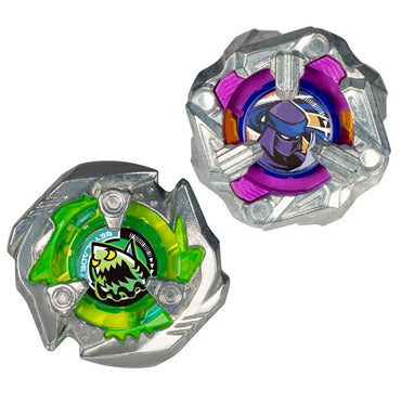 Beyblade X Knife Shinobi 4-80HN and Keel Shark 3-80F Top Dual Pack Set