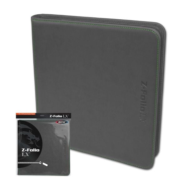 BCW: Zipper Folio 12-Pocket Album