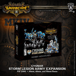 Warmachine MK IV: Cygnar Storm Legion Army Expansion