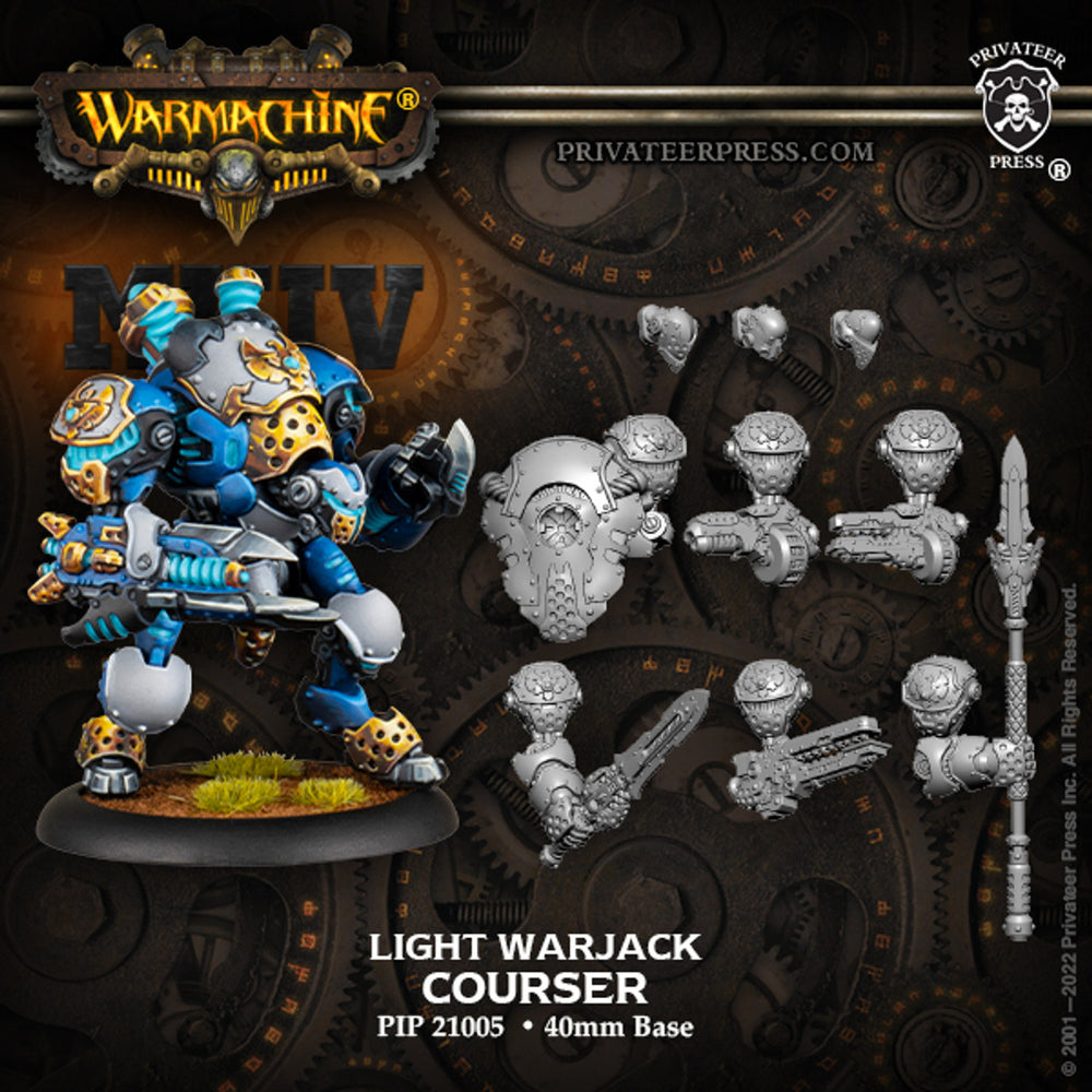 Warmachine MK IV: Cygnar Storm Legion Courser Light Warjack