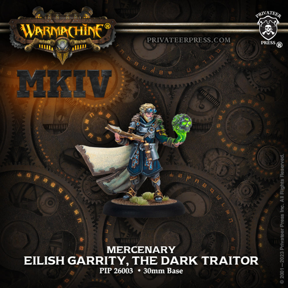 Warmachine MK IV: Mercenary Eilish Garrity, the Dark Traitor